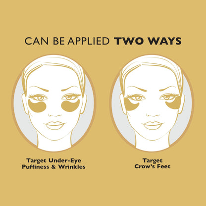 24K Gold Pure Luxury Lift & Firm Hydra-Gel Eye Patches|30 pairs